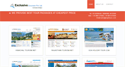 Desktop Screenshot of eepltours.com